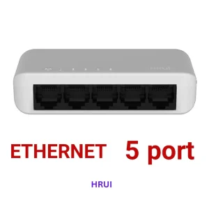 سوئیچ شبکه ۵پورت +HR-SW0050 برند HRUI