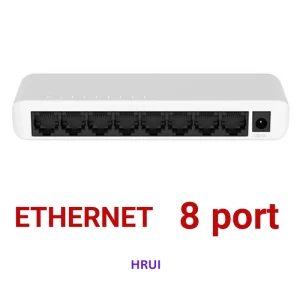 سوئیچ شبکه ۸پورت +HR-SW0080 از برند HRUI