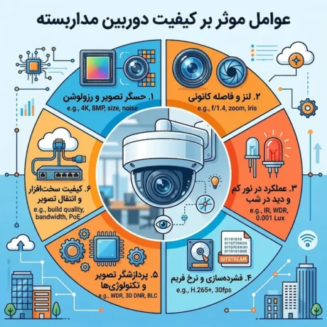کیفیت دوربین مداربسته