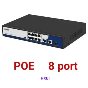 سوئیچ 8 پورت PoE مدل HR901-AF-821GNS برند HRUI