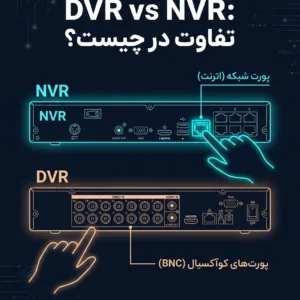 تفاوت DVR و NVR