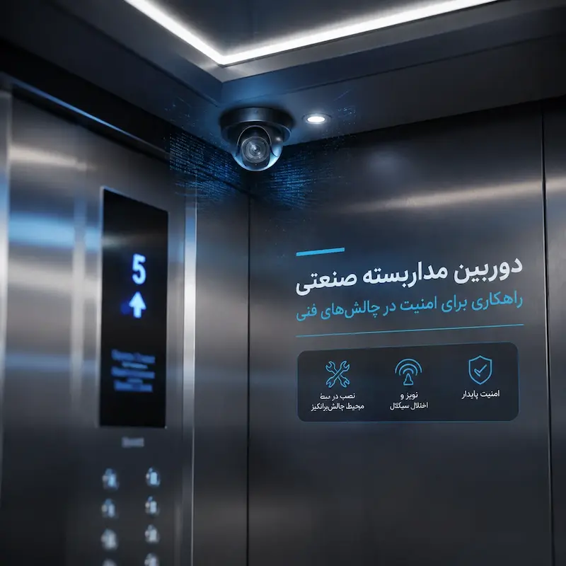 جایگذاری محل دوربین مداربسته برای آسانسور